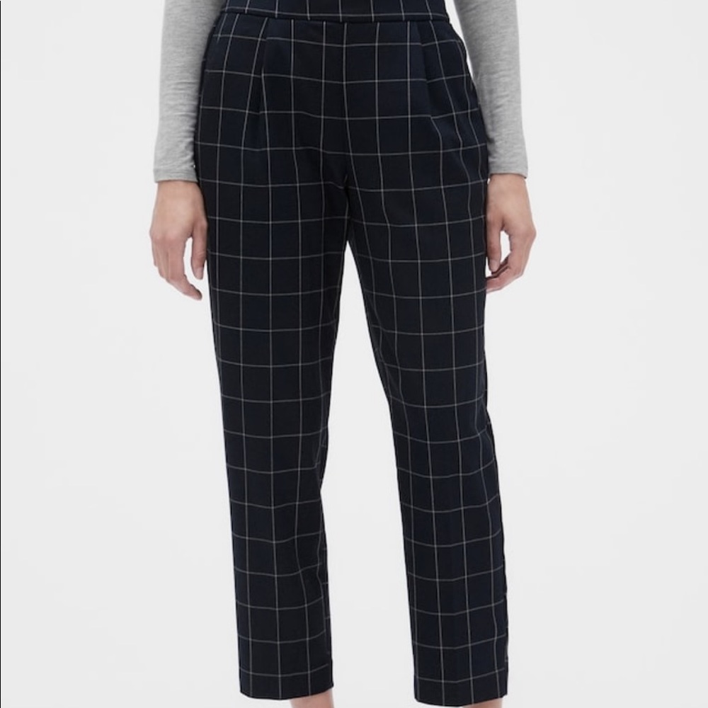 Gap slim pleated pants